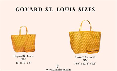 goyard st louis mm dimensions